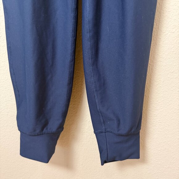 OLD NAVY ACTIVE Powersoft High Rise Joggers Leggings Go Dry Sz small tall navy - Picture 5 of 8
